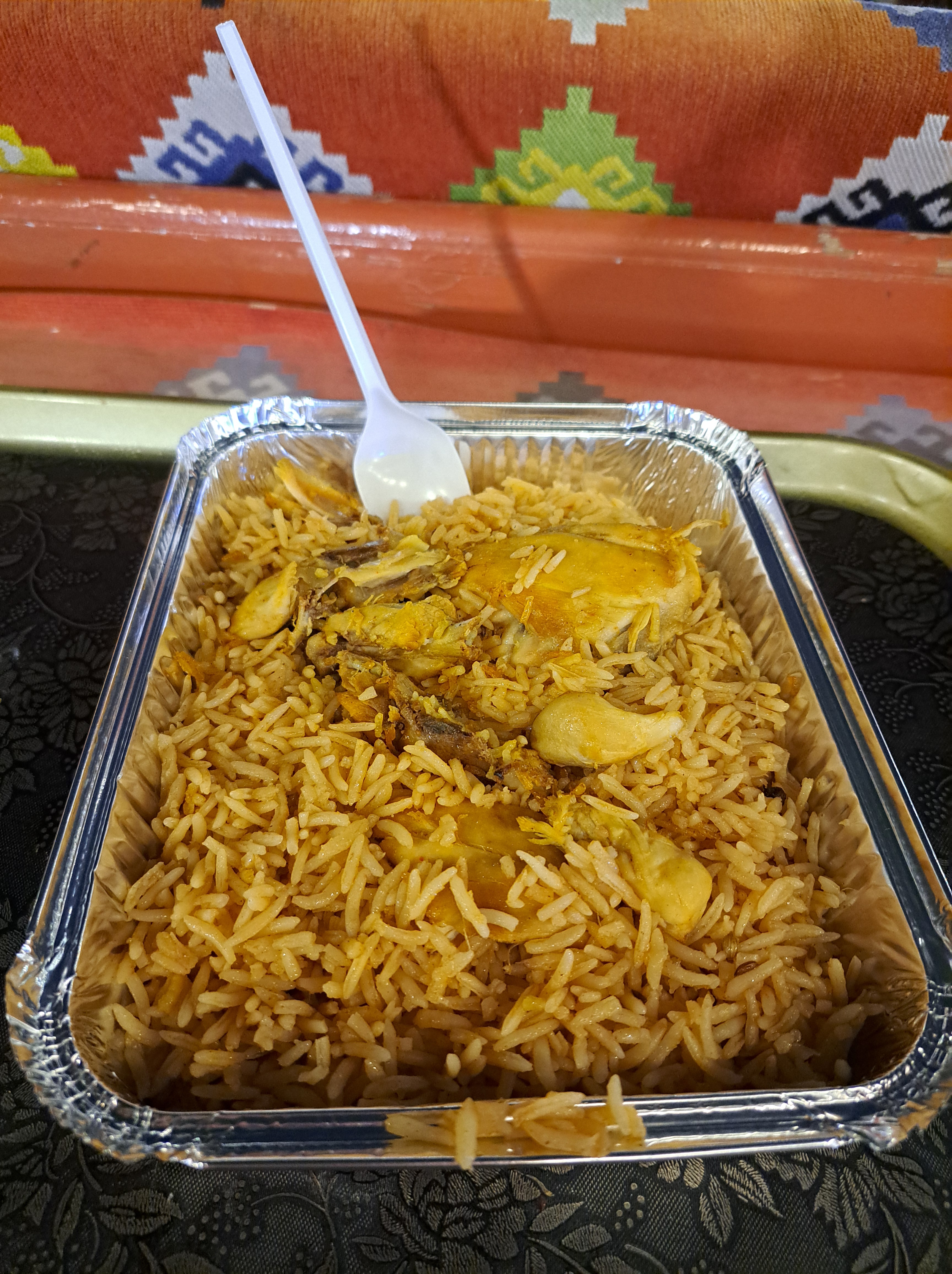 The majboos at Umm Abdulaziz Restaurant for Traditional Dishes in Doha